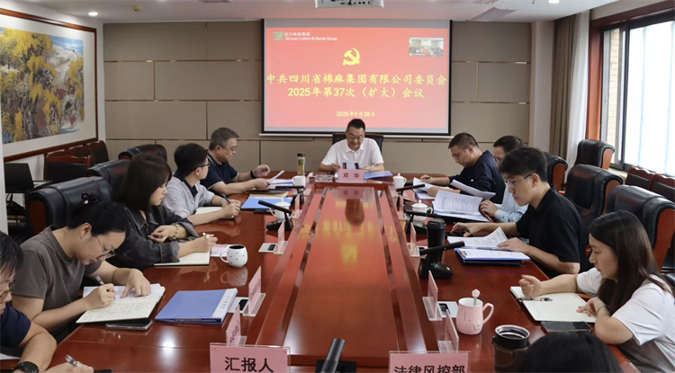 集團(tuán)公司召開2025年第37次黨委（擴(kuò)大）會(huì)議